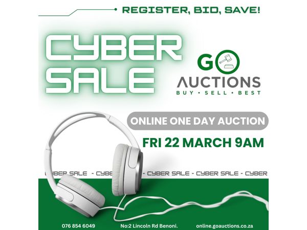 CYBER SALE (Online ONE DAY auction)